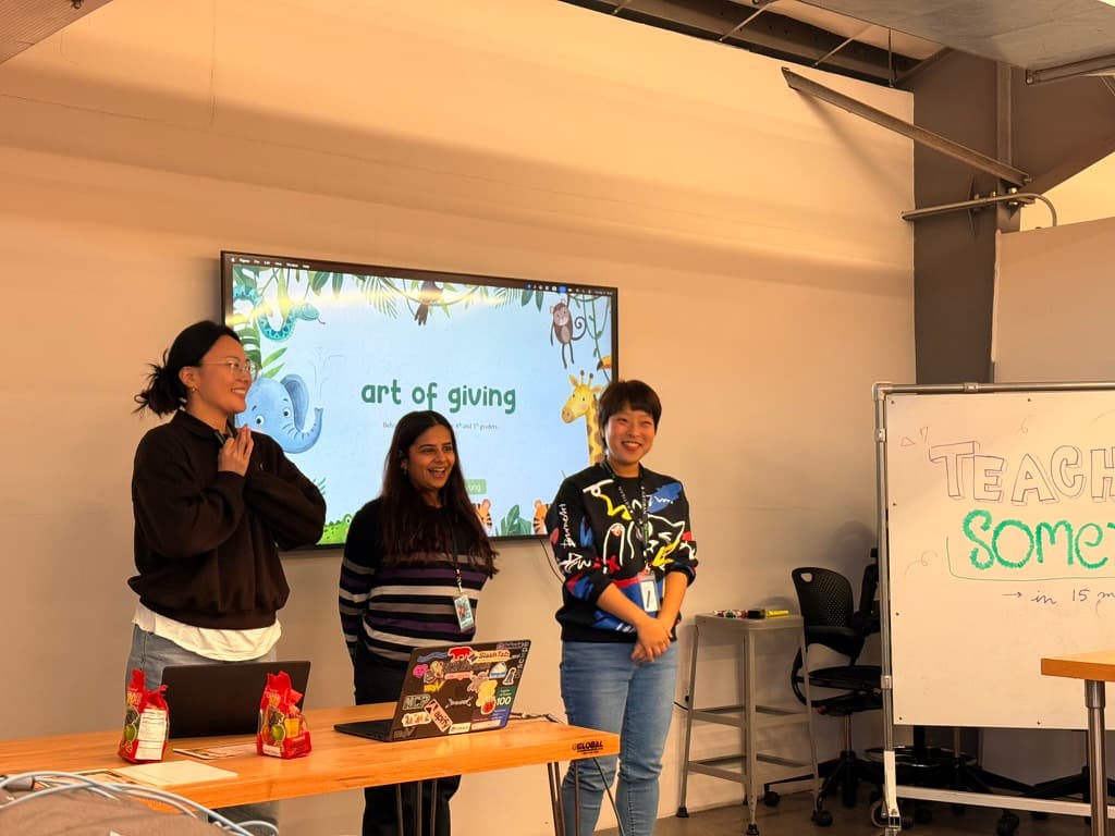 Collaborating with classmates, 2026