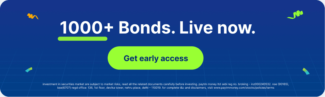 1000+ Bonds. Live now. Get early access