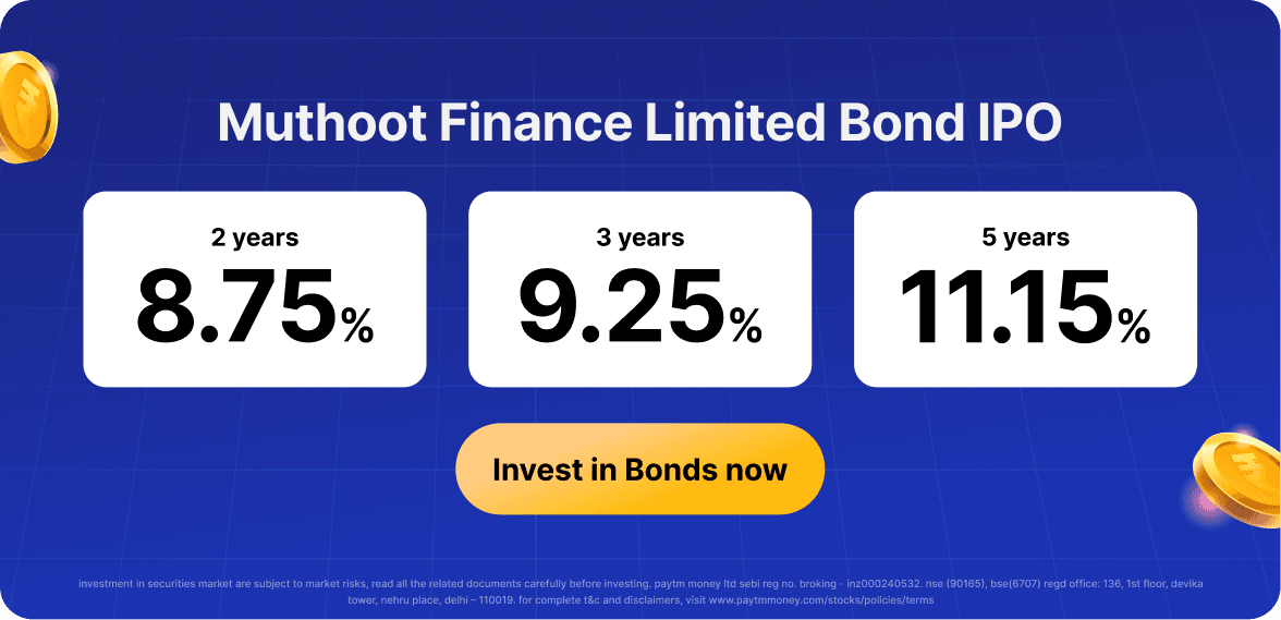 Muthoot Finance Limited Bond IPO — 2, 3 and 5 year rates